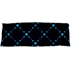 Seamless Geometric Blue Dots Pattern  Body Pillow Case Dakimakura (two Sides)