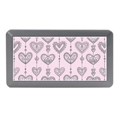 Sketches Ornamental Hearts Pattern Memory Card Reader (mini)