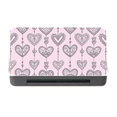 Sketches Ornamental Hearts Pattern Memory Card Reader With Cf