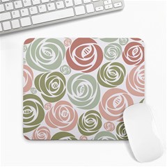  Retro Elegant Floral Pattern Large Mousepads by TastefulDesigns