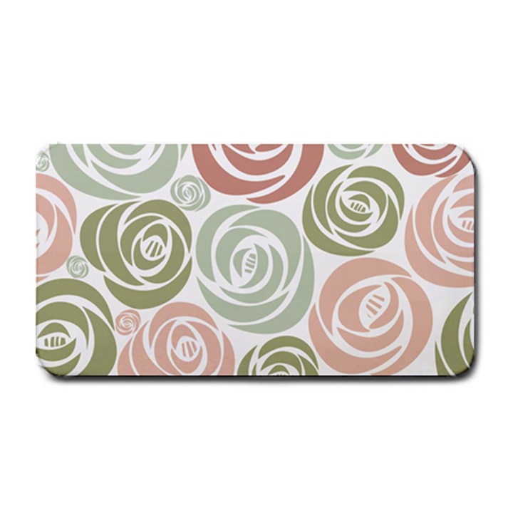  Retro Elegant Floral Pattern Medium Bar Mats