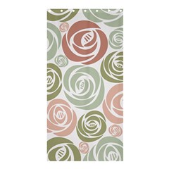  Retro Elegant Floral Pattern Shower Curtain 36  X 72  (stall) 