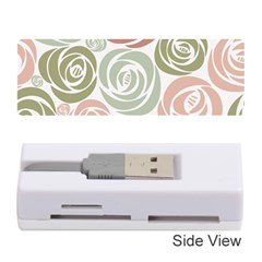  Retro Elegant Floral Pattern Memory Card Reader (stick) 