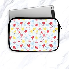 Seamless Colorful Flowers Pattern Apple Ipad Mini Zipper Cases by TastefulDesigns