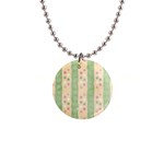 Seamless Colorful Dotted Pattern Button Necklaces Front