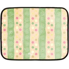 Seamless Colorful Dotted Pattern Fleece Blanket (mini)