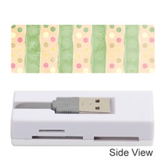 Seamless Colorful Dotted Pattern Memory Card Reader (stick) 