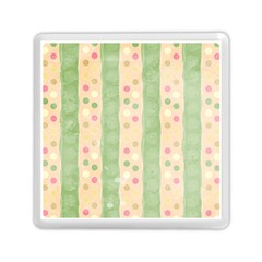 Seamless Colorful Dotted Pattern Memory Card Reader (square) 