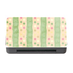 Seamless Colorful Dotted Pattern Memory Card Reader With Cf