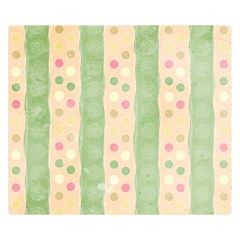 Seamless Colorful Dotted Pattern Double Sided Flano Blanket (small) 