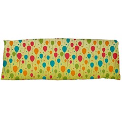 Colorful Balloons Backlground Body Pillow Case (dakimakura)