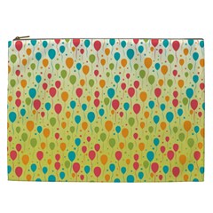 Colorful Balloons Backlground Cosmetic Bag (xxl)  by TastefulDesigns