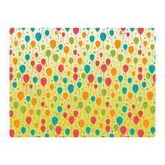 Colorful Balloons Backlground Double Sided Flano Blanket (mini)  by TastefulDesigns