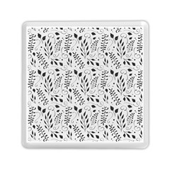 Hand Painted Floral Pattern Memory Card Reader (square) 