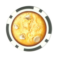 White Chocolate Chip Lemon Cookie Novelty Poker Chip Card Guards