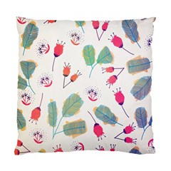 Hand Drawn Flowers Background Standard Cushion Case (one Side)