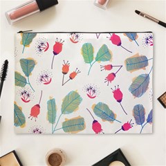 Hand Drawn Flowers Background Cosmetic Bag (xl) by TastefulDesigns