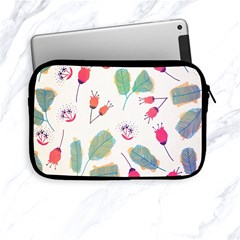 Hand Drawn Flowers Background Apple Ipad Mini Zipper Cases by TastefulDesigns