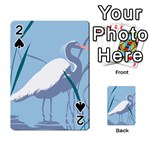 Egret Playing Cards 54 Designs  Front - Spade2