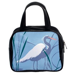 Egret Classic Handbags (2 Sides)