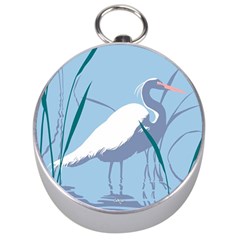 Egret Silver Compasses