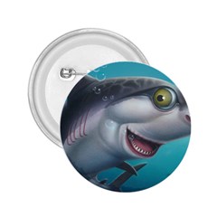 Sharky 2 25  Buttons by WaltCurleeArt