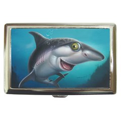 Sharky Cigarette Money Cases by WaltCurleeArt