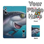 Sharky Playing Cards 54 Designs  Front - Spade2