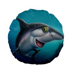 Sharky  Standard 15  Premium Round Cushions