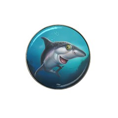 Sharky Hat Clip Ball Marker (4 pack)