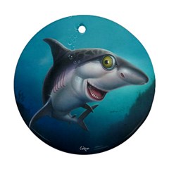 Sharky Round Ornament (Two Sides) 