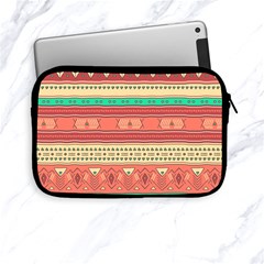 Hand Drawn Ethnic Shapes Pattern Apple Ipad Mini Zipper Cases by TastefulDesigns