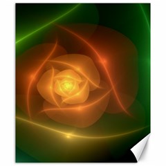 Orange Rose Canvas 20  X 24  