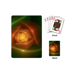 Orange Rose Playing Cards (mini) 