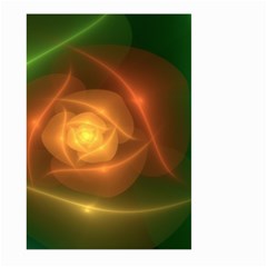 Orange Rose Large Garden Flag (two Sides)