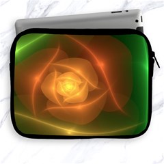 Orange Rose Apple Ipad 2/3/4 Zipper Cases by Delasel