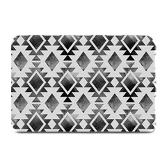 Hand Painted Black Ethnic Pattern Plate Mats