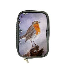 Robin On Log Coin Purse