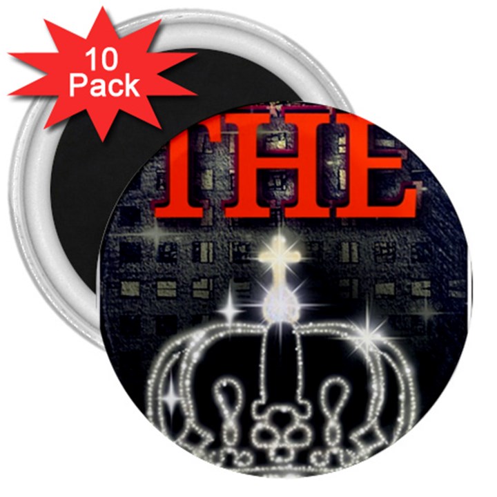 The King 3  Magnets (10 pack) 