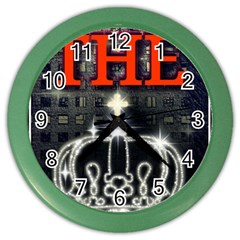 The King Color Wall Clocks by SugaPlumsEmporium