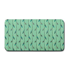 Seamless Lines And Feathers Pattern Medium Bar Mats