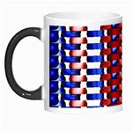 The Patriotic Flag Morph Mugs Left