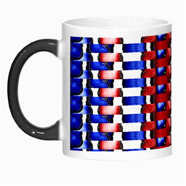 The Patriotic Flag Morph Mugs