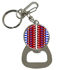 The Patriotic Flag Bottle Opener Key Chains by SugaPlumsEmporium