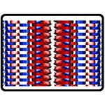 The Patriotic Flag Fleece Blanket (Large)  80 x60  Blanket Front