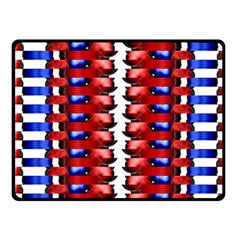 The Patriotic Flag Fleece Blanket (small) by SugaPlumsEmporium