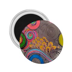 Rainbow Passion 2 25  Magnets by SugaPlumsEmporium