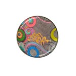 Rainbow Passion Hat Clip Ball Marker Front