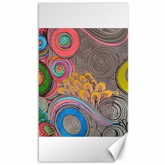 Rainbow Passion Canvas 40  X 72   by SugaPlumsEmporium