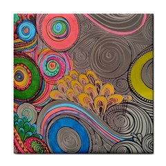 Rainbow Passion Tile Coasters by SugaPlumsEmporium